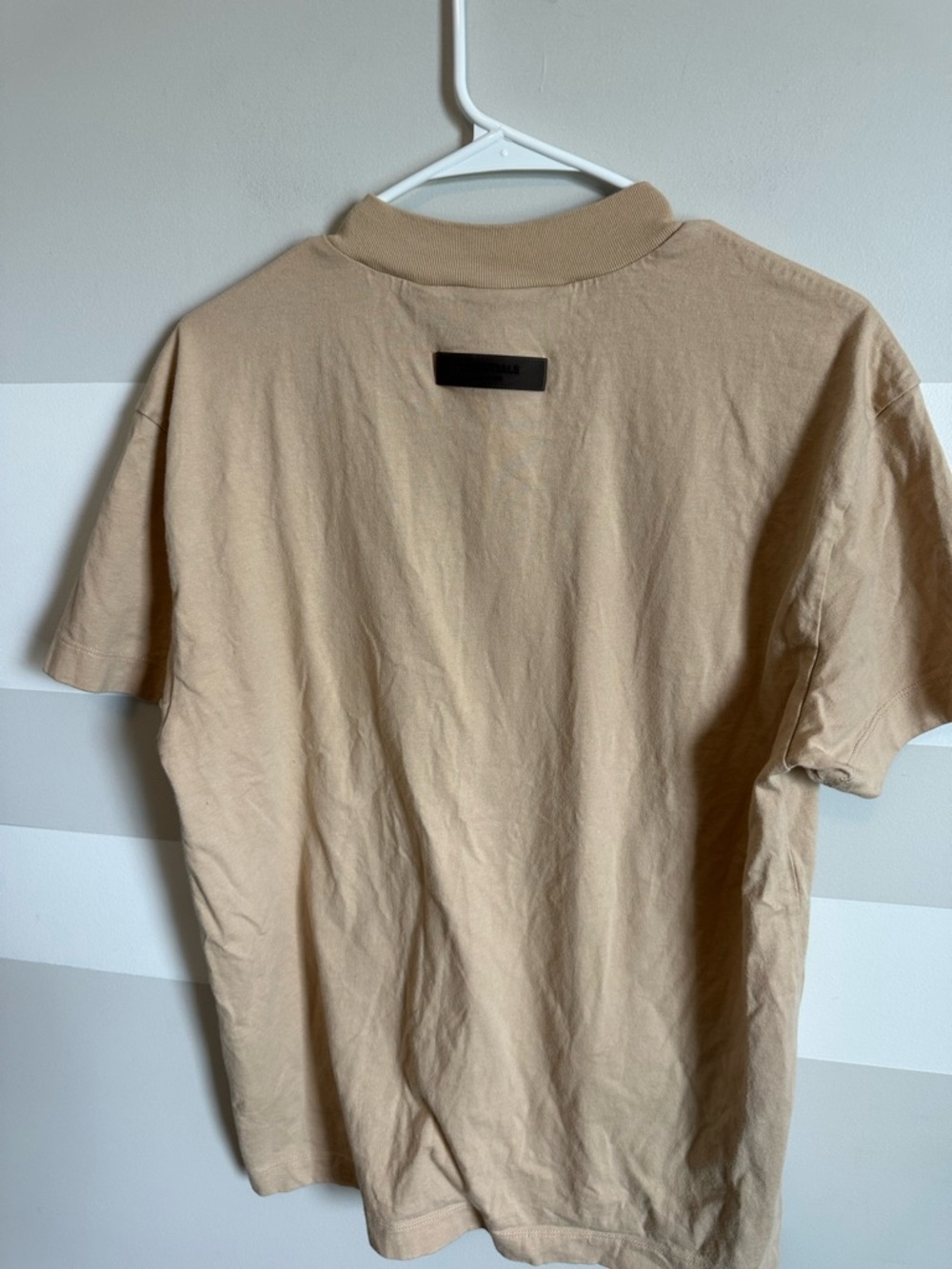 Essentials Fear Of God Tee Womens Sand - Picture 4 of 6
